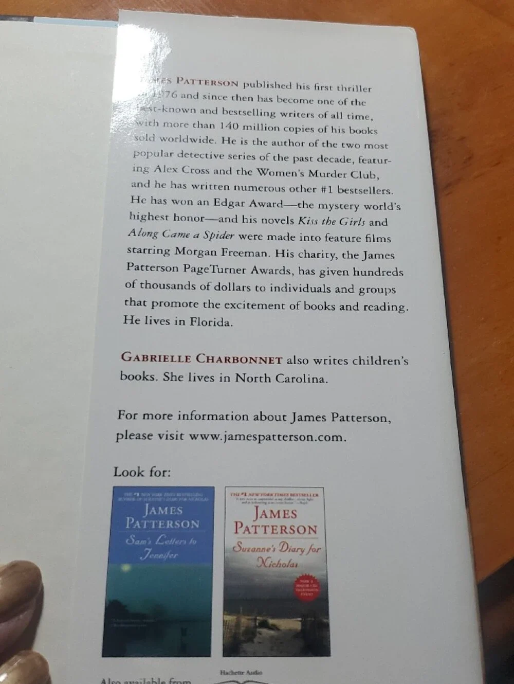 'Sundays at Tiffany's' By James Patterson